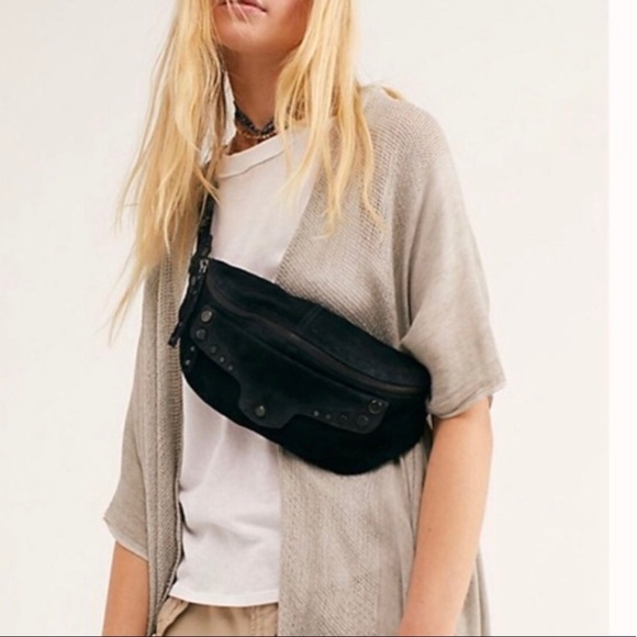 Free People Handbags - Free People 2 Kool Leather Belt Bag Fanny Pack